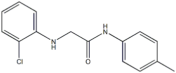 2-[(2-chlorophenyl)amino]-N-(4-methylphenyl)acetamide