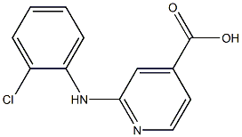  2-[(2-chlorophenyl)amino]pyridine-4-carboxylic acid