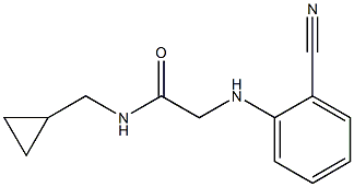 2-[(2-cyanophenyl)amino]-N-(cyclopropylmethyl)acetamide