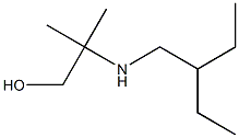 2-[(2-ethylbutyl)amino]-2-methylpropan-1-ol,,结构式