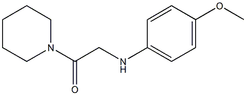 2-[(4-methoxyphenyl)amino]-1-(piperidin-1-yl)ethan-1-one|