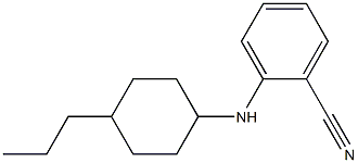 2-[(4-propylcyclohexyl)amino]benzonitrile
