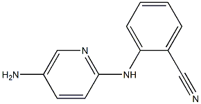  2-[(5-aminopyridin-2-yl)amino]benzonitrile