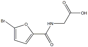  2-[(5-bromofuran-2-yl)formamido]acetic acid