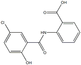  2-[(5-chloro-2-hydroxybenzene)(methyl)amido]benzoic acid
