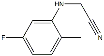 2-[(5-fluoro-2-methylphenyl)amino]acetonitrile