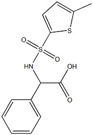 2-[(5-methylthiophene-2-)sulfonamido]-2-phenylacetic acid