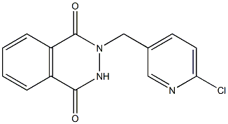 2-[(6-chloropyridin-3-yl)methyl]-1,2,3,4-tetrahydrophthalazine-1,4-dione|