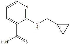 2-[(cyclopropylmethyl)amino]pyridine-3-carbothioamide|