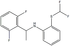 2-[(difluoromethyl)sulfanyl]-N-[1-(2,6-difluorophenyl)ethyl]aniline