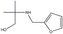 2-[(furan-2-ylmethyl)amino]-2-methylpropan-1-ol Structure