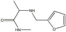 2-[(furan-2-ylmethyl)amino]-N-methylpropanamide