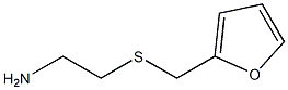 2-[(furan-2-ylmethyl)sulfanyl]ethan-1-amine,,结构式