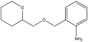 2-[(oxan-2-ylmethoxy)methyl]aniline Struktur