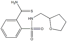 2-[(oxolan-2-ylmethyl)sulfamoyl]benzene-1-carbothioamide Structure