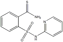 2-[(pyridin-2-ylamino)sulfonyl]benzenecarbothioamide 结构式