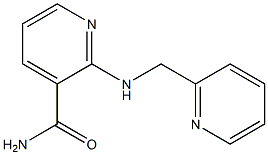 2-[(pyridin-2-ylmethyl)amino]pyridine-3-carboxamide Structure