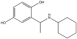  2-[1-(cyclohexylamino)ethyl]benzene-1,4-diol