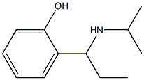 2-[1-(propan-2-ylamino)propyl]phenol|