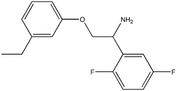 2-[1-amino-2-(3-ethylphenoxy)ethyl]-1,4-difluorobenzene