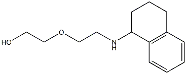 2-[2-(1,2,3,4-tetrahydronaphthalen-1-ylamino)ethoxy]ethan-1-ol Structure