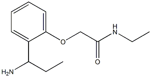 2-[2-(1-aminopropyl)phenoxy]-N-ethylacetamide