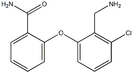 2-[2-(aminomethyl)-3-chlorophenoxy]benzamide