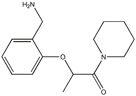 2-[2-(aminomethyl)phenoxy]-1-(piperidin-1-yl)propan-1-one