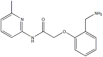 2-[2-(aminomethyl)phenoxy]-N-(6-methylpyridin-2-yl)acetamide