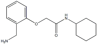  2-[2-(aminomethyl)phenoxy]-N-cyclohexylacetamide