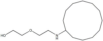 2-[2-(cyclododecylamino)ethoxy]ethan-1-ol Structure