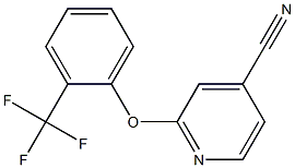  2-[2-(trifluoromethyl)phenoxy]isonicotinonitrile