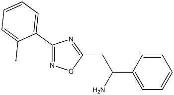 2-[3-(2-methylphenyl)-1,2,4-oxadiazol-5-yl]-1-phenylethan-1-amine