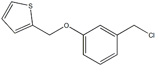 2-[3-(chloromethyl)phenoxymethyl]thiophene Structure