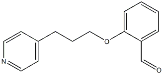 2-[3-(pyridin-4-yl)propoxy]benzaldehyde Structure