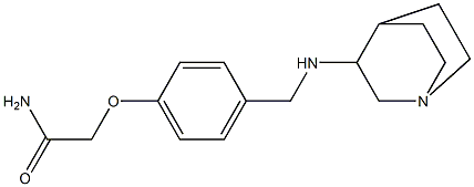 2-[4-({1-azabicyclo[2.2.2]octan-3-ylamino}methyl)phenoxy]acetamide
