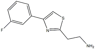 2-[4-(3-fluorophenyl)-1,3-thiazol-2-yl]ethanamine