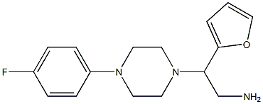 2-[4-(4-fluorophenyl)piperazin-1-yl]-2-(furan-2-yl)ethan-1-amine