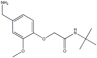 2-[4-(aminomethyl)-2-methoxyphenoxy]-N-(tert-butyl)acetamide