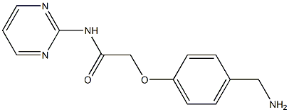  2-[4-(aminomethyl)phenoxy]-N-pyrimidin-2-ylacetamide