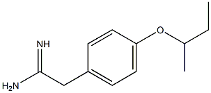2-[4-(butan-2-yloxy)phenyl]ethanimidamide|