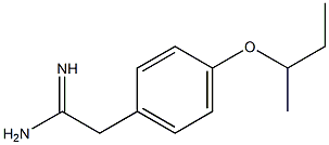  2-[4-(butan-2-yloxy)phenyl]ethanimidamide