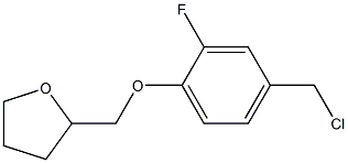  2-[4-(chloromethyl)-2-fluorophenoxymethyl]oxolane