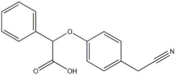 2-[4-(cyanomethyl)phenoxy]-2-phenylacetic acid