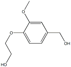 2-[4-(hydroxymethyl)-2-methoxyphenoxy]ethan-1-ol Structure