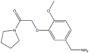 2-[5-(aminomethyl)-2-methoxyphenoxy]-1-(pyrrolidin-1-yl)ethan-1-one