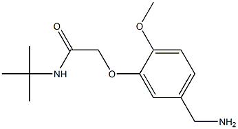 2-[5-(aminomethyl)-2-methoxyphenoxy]-N-tert-butylacetamide