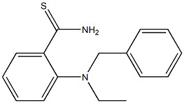  2-[benzyl(ethyl)amino]benzene-1-carbothioamide