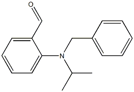 2-[benzyl(propan-2-yl)amino]benzaldehyde Structure