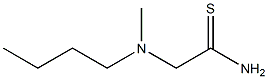  2-[butyl(methyl)amino]ethanethioamide